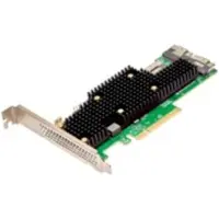 Broadcom eHBA 9600-24i, PCIe, SAS, SATA, Fuld højde/ lav profil, PCIe 4.0, Grøn, Sølv, 5000000 t