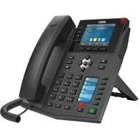 Fanvil X5U, IP telefon, Sort, Forbundet håndsæt, Bord/Væg, 16 Linier, 2000 entries