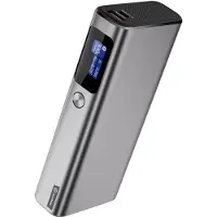 Alogic Ruck - Powerbank - 20000 mAh - 130 Watt - 3 A - 3 output-stikforbindelser (USB-C, USB) - sølv, sort