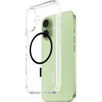 PanzerGlass CARE by  Urban Explorer Case Transparent m. Sort MagSafe iPhone 17, Cover, Apple, Apple - iPhone 17, Sort