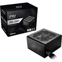 Asrock Pro Series Pro-650g 650w Atx 80+ Gold Modulær Strømforsyning
