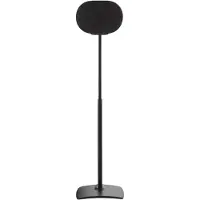 Sanus WSSE3A1-B2 - Stativ - for højttaler(e) - højdejusterbar - presset aluminium, stål - sort - gulvstående - for Sonos Era 300