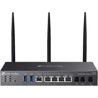 TP-LINK Omada DR3650V(EU), Wi-Fi 6 (802.11ax), Dual-band (2,4 GHz / 5 GHz), Ethernet LAN, ADSL, Sort, Bordplade router