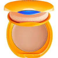Shiseido Tanning Compact Foundation Sol makeup SPF 10 Refillable Honey