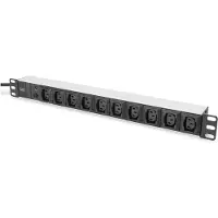 Digitus 10-Port - 1U - Aluminum PDU