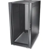 APC NetShelter SX - Shock Packaging - rack - sort - 24U - 19 - TAA-kompatibel