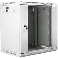 Lanberg - Rack kabinet - vægmonterbar - grå, RAL 7035 - 12U - 19