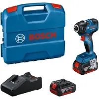 Bosch SLAGSKRUETRÆKKER GDR 18V-200 2X4 L-CASE