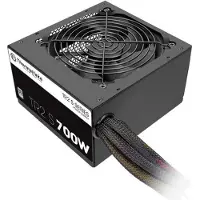 Thermaltake TR2 S 700W - Strømforsyning (intern) - ATX12V 2.3/ EPS12V - 80 PLUS - AC 230 V - 700 Watt - aktiv PFC - Europa - sort