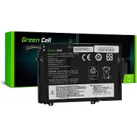Green Cell - Batteri til bærbar computer (svarende til: Lenovo L17C3P52, Lenovo L17L3P52, Lenovo L17M3P53, Lenovo L17M3P54) - Litium-polymer - 3-cellet - 4100 mAh