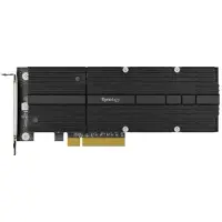 Synology M2D20 - Interfaceadapter - M.2 NVMe Card - PCIe 3.0 x8 - for SA3400, SA3600 Disk Station DS1618, DS1819, DS2419 RackStation RS241