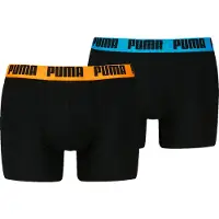 Puma Boxer Briefs (2-Pack) Men, Clothing, Black Pop, 2
