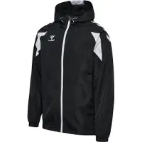 Hummel Ob Q Bredde All Weather Jakke - Sort/hvid - , størrelse Small