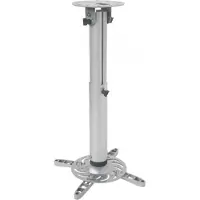 Techly ICA-PM-104M, Loft, 15 kg, Sølv, 500 - 770 mm, 360°, -15 - 15°