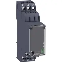 Schneider Electric Kontrolrelæ 3-faset fasebrud 3x230-400V, RM22TG20