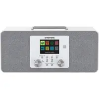 Grundig DTR 6100 2.1 DAB, Bærbar, Analog & digital, DAB, DAB+, FM, 28 W, TFT, 7,11 cm (2.8)