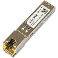 Mikrotik S-RJ01 - SFP (mini-GBIC) transceiver module - 1GbE - 10Base-T 100Base-TX 1000Base-T - SFP (mini-GBIC) / RJ-45