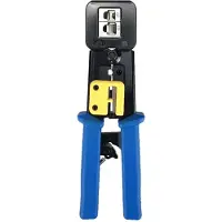Microconnect Easy-Connect - Krimpudstyr - sort, blå