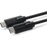 Microconnect USB3.1CC2, 2 m, USB C, USB C, USB 3.2 Gen 2 (3.1 Gen 2), 10 Gbit/sek, Sort