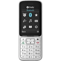 Mitel Atos SL6 - Ekstra trådløst håndsæt - med Bluetooth interface med opkalds-ID - DECT - sølv
