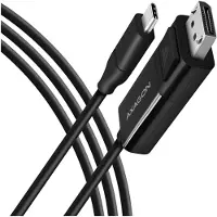 Axagon Aktyvus kabelis | USB-C prie DisplayPort | 1,8 m