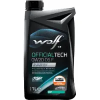 WOLF Officialtech C6 F Sae 0w-20 Motorolie 1l