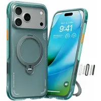 Torras iPhone 17 Pro Ostand Q3 Air MagSafe cover - Grøn