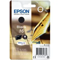 Epson 16 Blækpatron sort T1621 Modsvarer: N/A