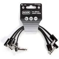 Mxr TRS Ribbon Patch Cable 3 Pack 6 Inch
