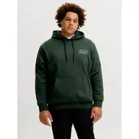 Jack & Jones Plus Size Logo Hættetrøje