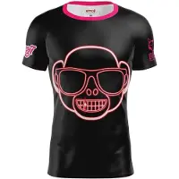 Otso Emoji Monkey Neon T-shirt Med Korte ærmer