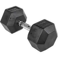Olive Hex Dumbbell 25kg 2 Enheder