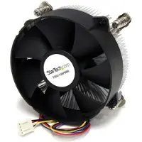 StarTech.com Startech 95mm CPU Cooler Fan with Heatsink for Socket LGA1156/1155 - w/ Pulse Width Modulation (PWM) (FAN1156PWM) - Processor-køler - (for: LGA1156, LGA1155) - aluminium - 95 mm