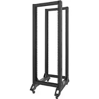 Lanberg - Rack åben ramme - sort, RAL 9004 - 32U - 19