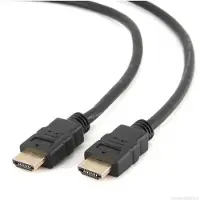 Gembird CC-HDMI4-30M - HDMI-kabel med Ethernet - HDMI han til HDMI han - 30 m - afskærmet parsnoet (STP) - sort