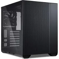 Lian Li O11AMX, Tower, PC, Sort, ATX, EATX, micro ATX, Mini-ITX, Aluminium, Hærdet glas, 17 cm