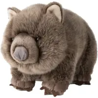 Bon Ton Toys Bamse - 28 cm - WWF Wombat - Sort - - OneSize - Bamse