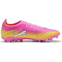 Puma Ultra 6 Match MG Showtime - Pink/Hvid/Orange/Blå/Sort - Multi Ground (MG), størrelse 43