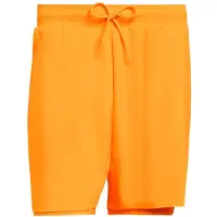 Adidas Herre Club Climacool 2-i-1 Shorts Lucid Tangerine