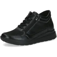 Caprice Sneaker, black, made of Leather and synthetic, Size 39