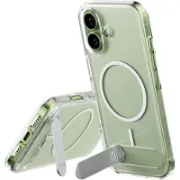 CARE by PanzerGlass Feature Case Transparent w. Kickstand & MagSafe iPhone 17