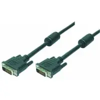 Logilink 5m DVI-D, 5 m, DVI-D, DVI-D, Sort, Hanstik/Hanstik