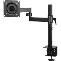 Arctic Cooling ARCTIC X1 - Monteringssæt (drejelig arm, klemme, VESA adapter) - for Monitor - stål, zinklegering - mat sort - skærmstørrelse: op til 43 / 49' (ultra-bred) - skrivebordsmonterbar