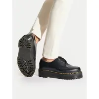Dr. Martens Snøresko '1461 Quad' gylden gul / sort