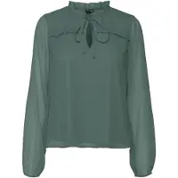 Vero Moda Bluse 'MILLA' mørkegrøn