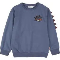 Name it Sweatshirt - NmmKetil - Vintage Indigo - - 2 år (92) - Sweatshirt