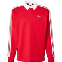 Adidas Originals 3 Stripes Rugby Polo Med Lange ærmer