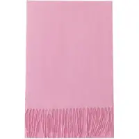 GOBI Cashmere Sjal 'Unisex Cashmere Fringed Scarf' pink