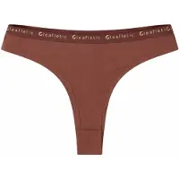 LEAFLETIC Slip 'Mid Rise Brazilian' brun
