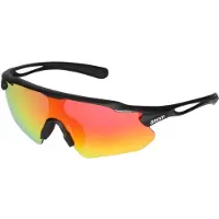 Atom Super Sun sportssolbriller / UV400-solbriller med justerbar næsebro / lette solbriller med etui